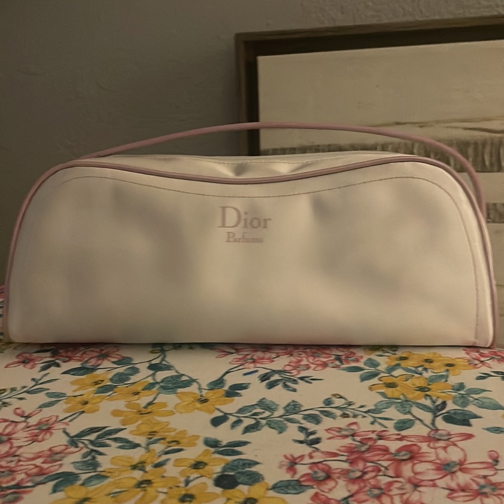 Christian dior cosmetic bag